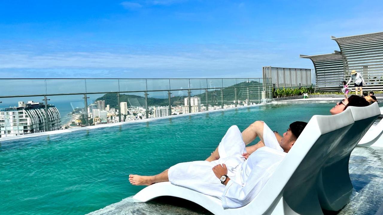 Kiwi Homestay Luxury Apartment Vung Tau Esterno foto